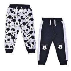Disney Boy's Mickey Mouse Graphic Print Jogger Pants With Drawstring Waistband, 2 Piece Set For Toddler -ActiveMode Sales Store GUEST 2c48ea69 d74a 4cd7 8782 0b06a524a727