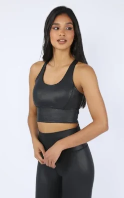 90 Degree By Reflex Womens Wonderlink Liquid Disco Foil Print Longline Racerback Warrior Bra -ActiveMode Sales Store GUEST 2d761e00 b408 417e bcb3 4f359e20b826