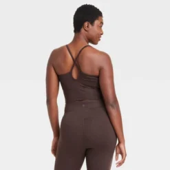 Women's Light Support Allover Cozy Cami Sports Bra - All In Motion™ -ActiveMode Sales Store GUEST 30c470c4 87c6 49ca 9348 6b0e3b98b072