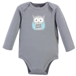 Hudson Baby Cotton Long-Sleeve Bodysuits 5pk, Gray Forest -ActiveMode Sales Store GUEST 32b45a6d 9a47 4fc6 9a9a a7348430583b