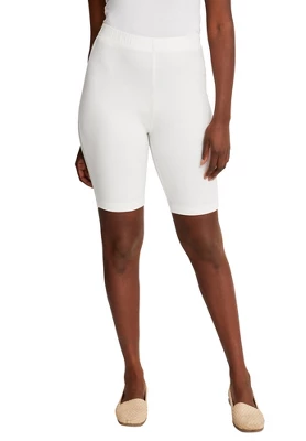 Jessica London Women’s Plus Size Everyday Bike Short 6 Jessica London Women’s Plus Size Everyday Bike Short - Image 6