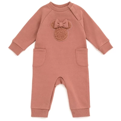 Baby Girls' Mickey Mouse & Friends Sherpa Bodysuit - Pink 5 Baby Girls' Mickey Mouse & Friends Sherpa Bodysuit - Pink - Image 5