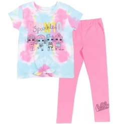 L.O.L. Surprise! Neon QT Bon Bon Diva Queen Bee Touchdown Roller Sk8er T-Shirt And Leggings Outfit Set Toddler To Big Kid -ActiveMode Sales Store GUEST 35a73ef3 5a80 4e23 99c6 72d3d0c6e583