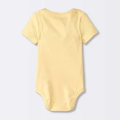 Baby 7pk Short Sleeve Bodysuit - Cloud Island™ Turquoise Blue