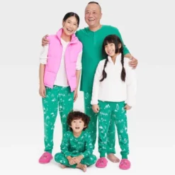 Kids' Ski Scene Matching Family Thermal Pajama Set - Wondershop™ Green -ActiveMode Sales Store GUEST 37947063 252a 4832 a12f baf5721e4cd0