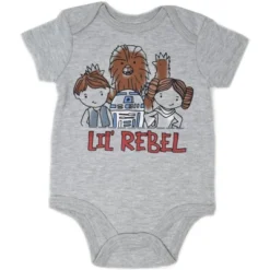 Star Wars R2-D2 C-3PO Chewbacca Yoda Darth Vader Newborn Baby Boys 5 Pack Short Sleeve Bodysuits -ActiveMode Sales Store GUEST 3a445e6c 8f87 4206 b6ff a1d1b5739f43