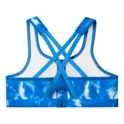 Glamorise Womens Zip Up Front-Closure Sports Wirefree Bra 9266 Blue Tie-Dye -ActiveMode Sales Store GUEST 3af5d3fe 737d 4844 b861 34c87db91712