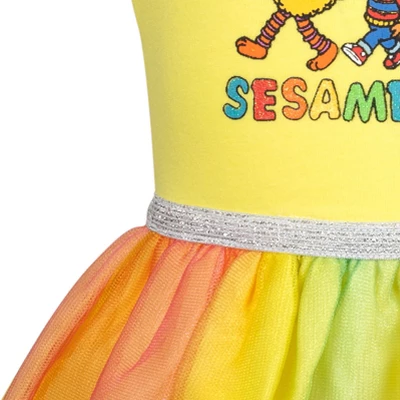 Sesame Street Elmo Cookie Monster Big Bird Baby Girls Tulle Dress Infant 3 Sesame Street Elmo Cookie Monster Big Bird Baby Girls Tulle Dress Infant - Image 3