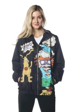 Members Only - Women's Chucky Placement Windbreaker Oversized Jacket -ActiveMode Sales Store GUEST 3c7642a2 806f 4e18 9b3a b37c24778be8