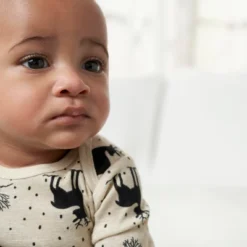 Gerber Baby Neutral Long Sleeve Onesies® Bodysuits, 6-Pack, Deer