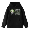 Beetlejuice Chibi Ghost Youth Boys Black Hoodie