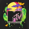 Girl's MTV Colorful Halloween Logo T-Shirt