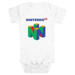 Infant's Nintendo Classic N64 Icon Onesie -ActiveMode Sales Store GUEST 44336f7b 51ad 4a1c b8a0 896a7090c7c7