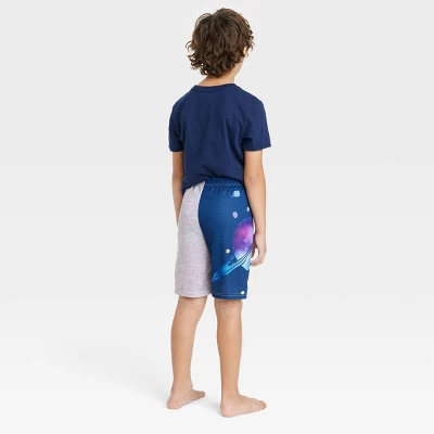 Boys' NASA 2pc Pajama Shorts And Pants - Blue 2 Boys' NASA 2pc Pajama Shorts And Pants - Blue - Image 2