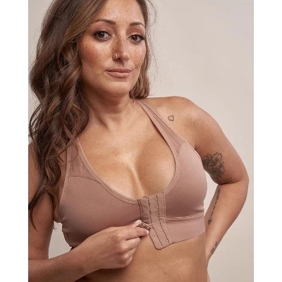 AnaOno Women's Bianca Front Closure Mastectomy Sports Bra 4 AnaOno Women's Bianca Front Closure Mastectomy Sports Bra - Image 4