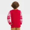 Toddler Boys' The Grinch Knitted Pullover Sweater - Red