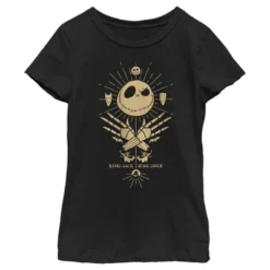 Girl's The Nightmare Before Christmas King Jack Skellington T-Shirt -ActiveMode Sales Store GUEST 493faeaa 9a7c 4c55 85aa bac40d7db4e8