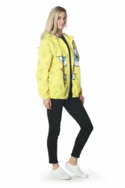 Members Only - Women's Spongebob Windbreaker Oversized Jacket -ActiveMode Sales Store GUEST 4952e6b0 c76d 4de3 8974 0f377cc93e14