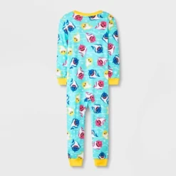 Toddler Girls' Baby Shark Snug Fit Union Suit - Green