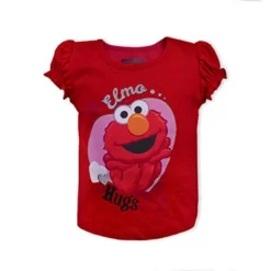 Sesame Street Girl's Elmo Hugs Puff Sleeve Graphic Tee For Infant -ActiveMode Sales Store GUEST 4b43eeec 6970 402f 93da 30838fce149e