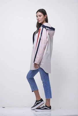 Members Only Women's Long Satin Twill Jacket 4 Members Only Women's Long Satin Twill Jacket - Image 4