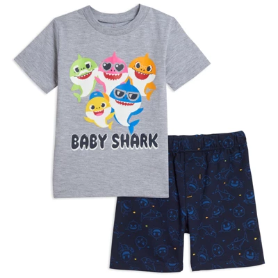 Pinkfong Baby Shark T-Shirt And Shorts Outfit Set Toddler 8 Pinkfong Baby Shark T-Shirt And Shorts Outfit Set Toddler - Image 8