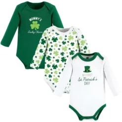 Hudson Baby Infant Boy Cotton Long-Sleeve Bodysuits, Lucky Charm -ActiveMode Sales Store GUEST 50880925 15c5 4909 98a9 27735732159e