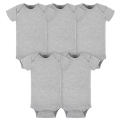 Gerber Onesies® Brand Baby Neutral Solid Gray Bodysuits, 5-pack -ActiveMode Sales Store GUEST 5325e125 3ab4 4076 bad6 fc64aed262de