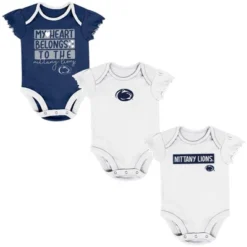 NCAA Penn State Nittany Lions Infant Girls' 3pk Bodysuit Set -ActiveMode Sales Store GUEST 54018522 3093 430b a7e8 c0410457fc87