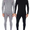 Russell Men's L2 Performance Baselayer Thermal Underwear Shirt, 2 Pack Bundle