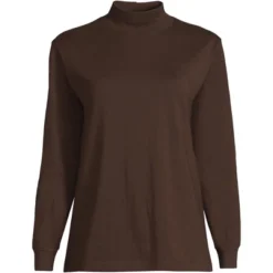 Lands' End Women's Plus Size Long Sleeve Super T Mock -ActiveMode Sales Store GUEST 54c6f219 b699 46c8 9c7c e201ebcce2ec