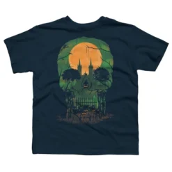 Boy's Design By Humans Skull Grave By Designpro44 T-Shirt -ActiveMode Sales Store GUEST 57695d68 ea96 4155 927a f02e00fe58a7
