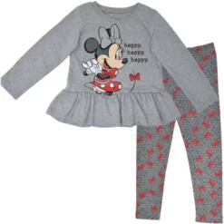 Disney Minnie Mouse Mickey Mouse T-Shirt And Leggings Outfit Set Infant To Big Kid 32 Disney Minnie Mouse Mickey Mouse T-Shirt And Leggings Outfit Set Infant To Big Kid -ActiveMode Sales Store GUEST 581bf5bd 9d53 44d7 8e53 f97844724ee9
