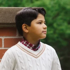 Hope & Henry Boys' Long Sleeve V-Neck Cricket Sweater, Infant -ActiveMode Sales Store GUEST 5a1ada4c 9bb3 4db5 b4e7 f607f5bbf693