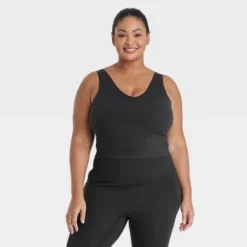 Women's Light Support V-Neck Cropped Sports Bra - All In Motion™ -ActiveMode Sales Store GUEST 5a4d2acd f8fe 4e89 ac9d f9dfabd791dc