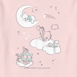 Toddler's Winnie The Pooh Sleepy In The Night Sky T-Shirt