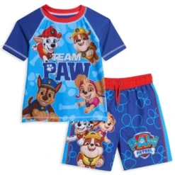Paw Patrol Rubble Marshall Chase Pullover Rash Guard And Swim Trunks Outfit Set Toddler -ActiveMode Sales Store GUEST 5cac1e26 f1d3 414b 8dbe e2d5a2502fd6
