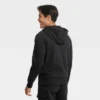 Men's Cotton Fleece Full Zip Hooded Sweatshirt - All In Motion™