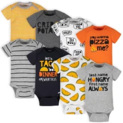 Onesies Brand Baby Boys' Short Sleeve Bodysuits, 8-pack, Hungry -ActiveMode Sales Store GUEST 5ef86ee6 e906 4b57 8a40 0c1fd64d72e3