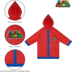 Super Mario Boy's Umbrella And Raincoat Set, Kids Ages 4-7 8 Super Mario Boy's Umbrella And Raincoat Set, Kids Ages 4-7 -ActiveMode Sales Store GUEST 5fed817a c88f 4c09 9798 e1a2d3b653c4