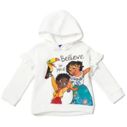 Disney Encanto Mirabel Girls Pullover Fleece Hoodie And Leggings Outfit Set Little Kid To Big Kid