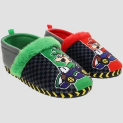 Kids' Nintendo Super Mario Kart Loafer Slippers - Red/Green -ActiveMode Sales Store GUEST 626c65cc b023 40f3 839f ab41fee675ce