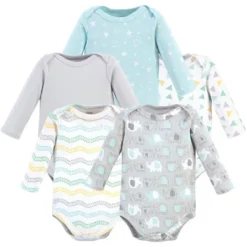 Luvable Friends Cotton Long-Sleeve Bodysuits 5pk, Unisex Basic Elephant 11 Luvable Friends Cotton Long-Sleeve Bodysuits 5pk, Unisex Basic Elephant -ActiveMode Sales Store GUEST 6273121f 7493 4e4c 8d35 9bffd4dc976b