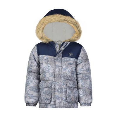 OshKosh B'gosh® Toddler Boys' Camouflage Snow Bib And Jacket Set Blue 18M 1 OshKosh B'gosh® Toddler Boys' Camouflage Snow Bib And Jacket Set Blue 18M
