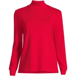 Lands' End Women's Plus Size Long Sleeve Super T Mock -ActiveMode Sales Store GUEST 63e3a0f8 8598 43c3 b1db e5aaa5a5e1b5