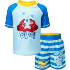 Blue's Clues & You! Rash Guard And Swim Trunks Outfit Set Toddler -ActiveMode Sales Store GUEST 6487459a 128d 4177 a36c 4da144c53c9b