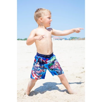 Marvel Avengers Hulk Black Panther Captain America 3 Pack Swim Trunks Toddler 1 Marvel Avengers Hulk Black Panther Captain America 3 Pack Swim Trunks Toddler