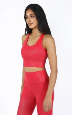 90 Degree By Reflex Womens Wonderlink Liquid Disco Foil Print Longline Racerback Warrior Bra -ActiveMode Sales Store GUEST 64b7165f 3419 4cee b5e9 27988485cf8d