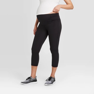 Over Belly Active Capri Maternity Pants - Isabel Maternity By Ingrid & Isabel™ 3 Over Belly Active Capri Maternity Pants - Isabel Maternity By Ingrid & Isabel™ - Image 3