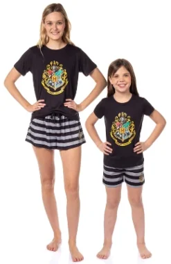 Harry Potter Girls' Wizarding World Hogwarts Crest Sleep Pajama Set Shorts Multicolored -ActiveMode Sales Store GUEST 66d9288f 221d 479c a5f6 be0541bb688f